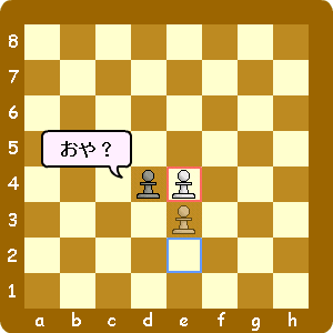 チェスのアンパッサン（特殊ルール）